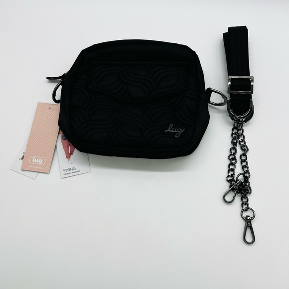 lug Handbags - Lug Black Crossbody Swing Bag NWT